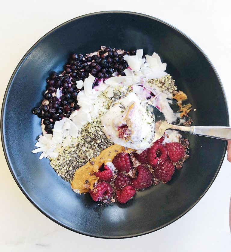Superfood Yogurt Bowl Two Ways {Paleo + Vegan}